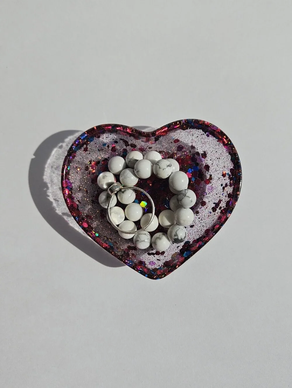 Handmade heart shaped